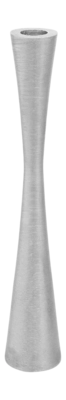 Candlestick Holder VT Wonen Metal Silver 30 cm