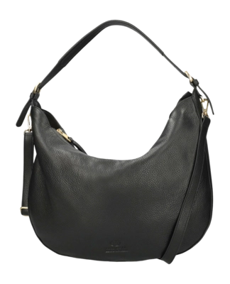 Schultertasche Fred de la Bretoniere Ruby Shoulderbag Damen Leather Black
