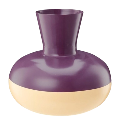Vaas vtwonen Metal Round Purple-Pale Pink 23 x 21 cm