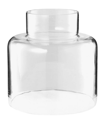 Candle Holder VT Wonen Dome Glass 18 x 19 cm