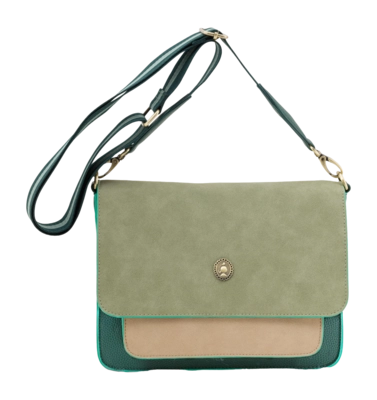 Schoudertas Pip Studio Uni Cross Body Flap Medium Green