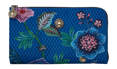 Toilettas Pip Studio Cece Fiore Cosmetic Zipper Pouch Blue