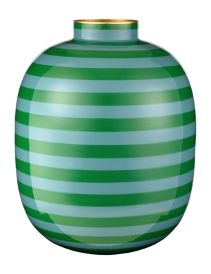 Vaas Pip Studio Metal Stripes Green 32 cm