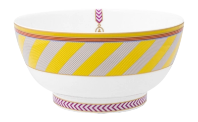 Kom Pip Studio Chique Stripes Yellow 18 cm (Set van 2)