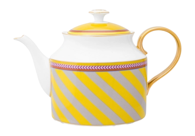 Teapot Pip Studio Chique Stripes Yellow 1.8 L
