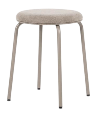 Kruk By-Boo Stool Skola - Taupe