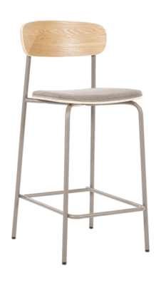 Barstoel By-Boo Barstool Skola - Taupe
