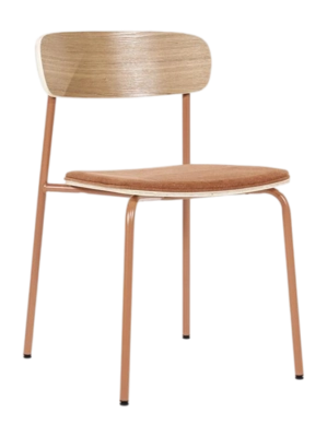 Stoel By-Boo Chair Skola - Terracotta