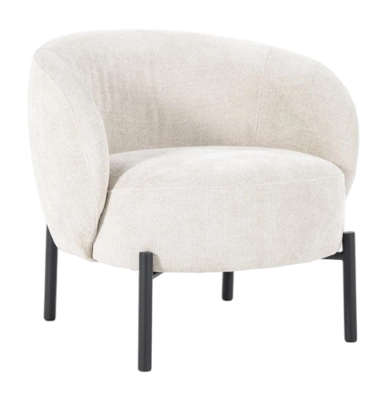 Fauteuil By-Boo Lounge chair Oasis - Beige