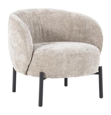 Fauteuil By-Boo Lounge chair Oasis - Taupe