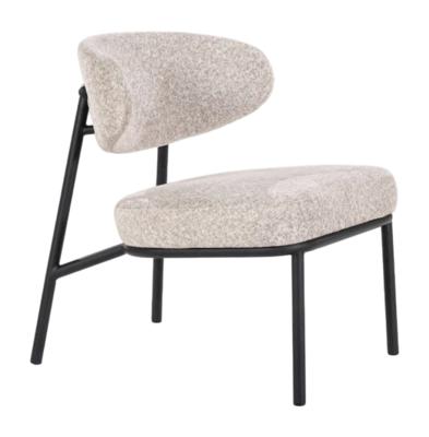 Loungestoel By-Boo Jari Beige