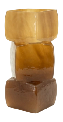 Vase By-Boo Stone Mustard 25
