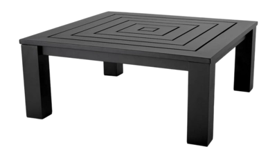 Bijzettafel Buiten Eichholtz Outdoor Vistamar Black