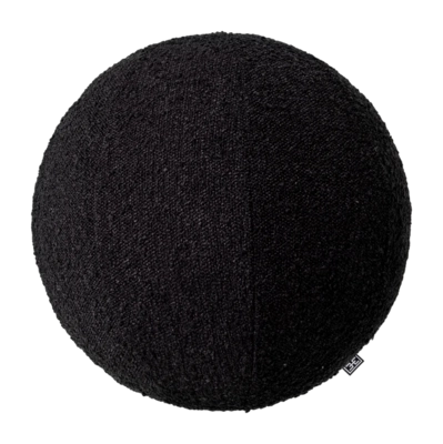 Sierkussen Eichholtz Palla L Bouclé Black (37 cm)