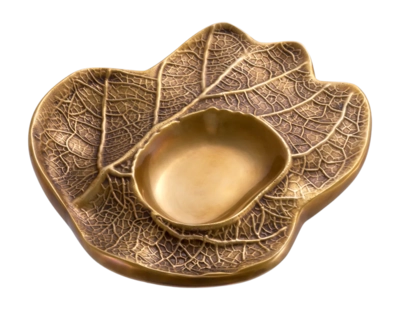 Schaal Eichholtz Bowl Clemence Vintage Brass Finish