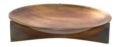 Schaal Eichholtz Bowl Kulm Vintage Brass Finish
