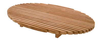 Bijzettafel Buiten Eichholtz Outdoor Anjuna Natural Teak
