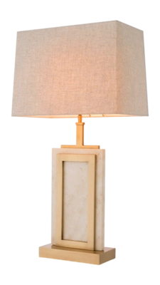 Tafellamp Eichholtz Murray Travertine Incl Shade