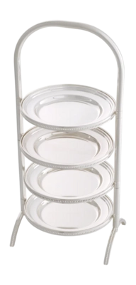 Taartplateau Eichholtz Encore Silver Lacquered Finish