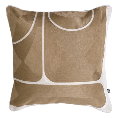 Sierkussen Eichholtz Sabrosa Beige White (50 x 50 cm)
