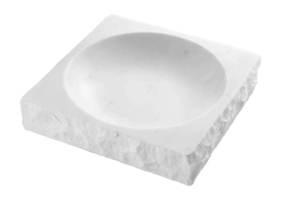 Schaal Eichholtz Bowl Generic White Marble