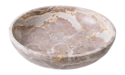 Schaal Eichholtz Bowl Revolt Brown Marble