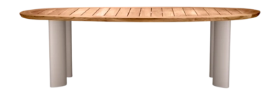 Tuintafel Eichholtz Outdoor Free Form Natural Teak