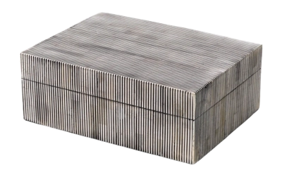 Opbergbox Eichholtz Box Lucille S Black White