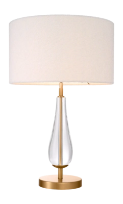 Tafellamp Eichholtz Stilla Antique Brass Finish Incl Shade