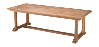 Tuintafel Eichholtz Outdoor Bell Rive Natural Teak