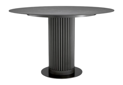 Tuintafel Eichholtz Outdoor Volterra Round Marble Look Top
