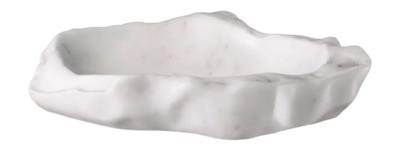 Schaal Eichholtz Bowl Callas White Marble