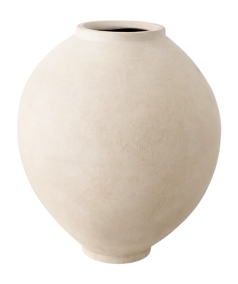 Vaas Eichholtz Moon Jar M Sandstone Finish