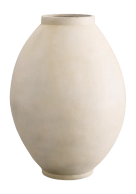 Vaas Eichholtz Moon Jar L Sandstone Finish