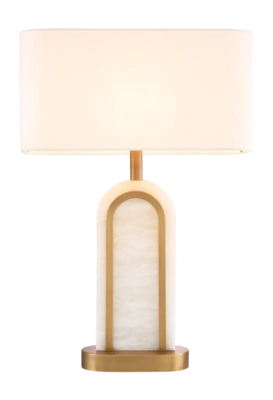 Tafellamp Eichholtz Palladio Alabaster Incl Shade