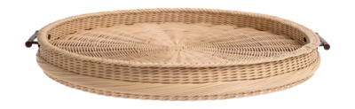 Tray Eichholtz Vimini L Natural Rattan