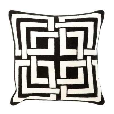 Sierkussen Eichholtz Blakes Black White (50 x 50 cm)