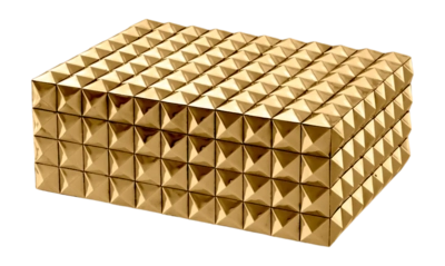 Opbergbox Eichholtz Box Viviënne S Gold Finish