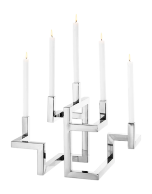 Kaarshouder Eichholtz Skyline Nickel Finish