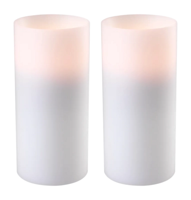 Kunstkaars Eichholtz Deep Ø 10 x H. 21 cm White S/2