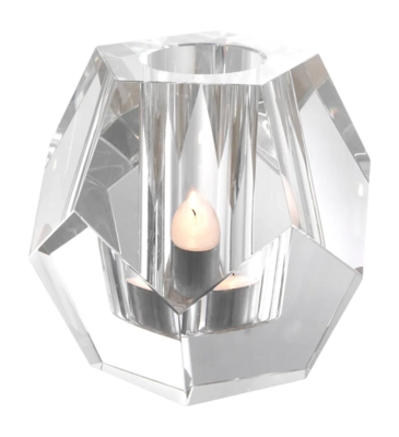 Theelichthouder Eichholtz Coquette Crystal Glass