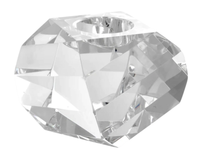 Theelichthouder Eichholtz Lucidity Crystal Glass