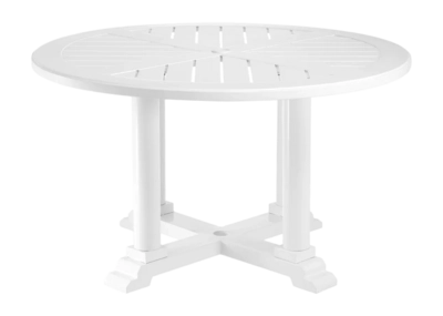 Tuintafel Eichholtz Outdoor Bell Rive Round S White