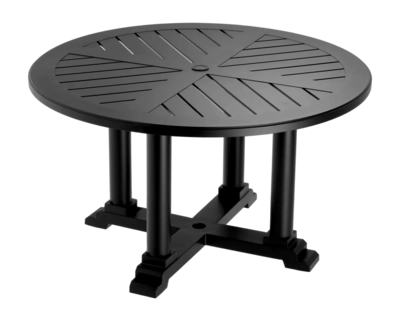 Tuintafel Eichholtz Outdoor Bell Rive Round S Black