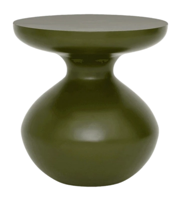 Bijzettafel Urban Nature Culture Tummy Green Ø38