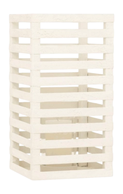 Laterne Urban Nature Culture Vela White 21 x 40 cm