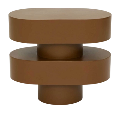 Side Table Urban Nature Culture Ovaali Golden Brown