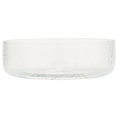 Plat de Service Urban Nature Culture Crinkle Transparent 30 x 9 cm