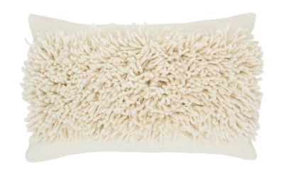 Coussin Décoratif Urban Nature Culture Malin Off White (60 x 40 cm)