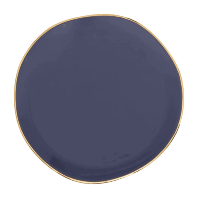 Ontbijtbord Urban Nature Culture Good Morning Purple Blue 17 cm